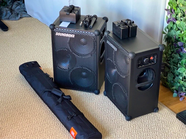 Soundboks gen 3. maxat paket.80h + stativ+utk