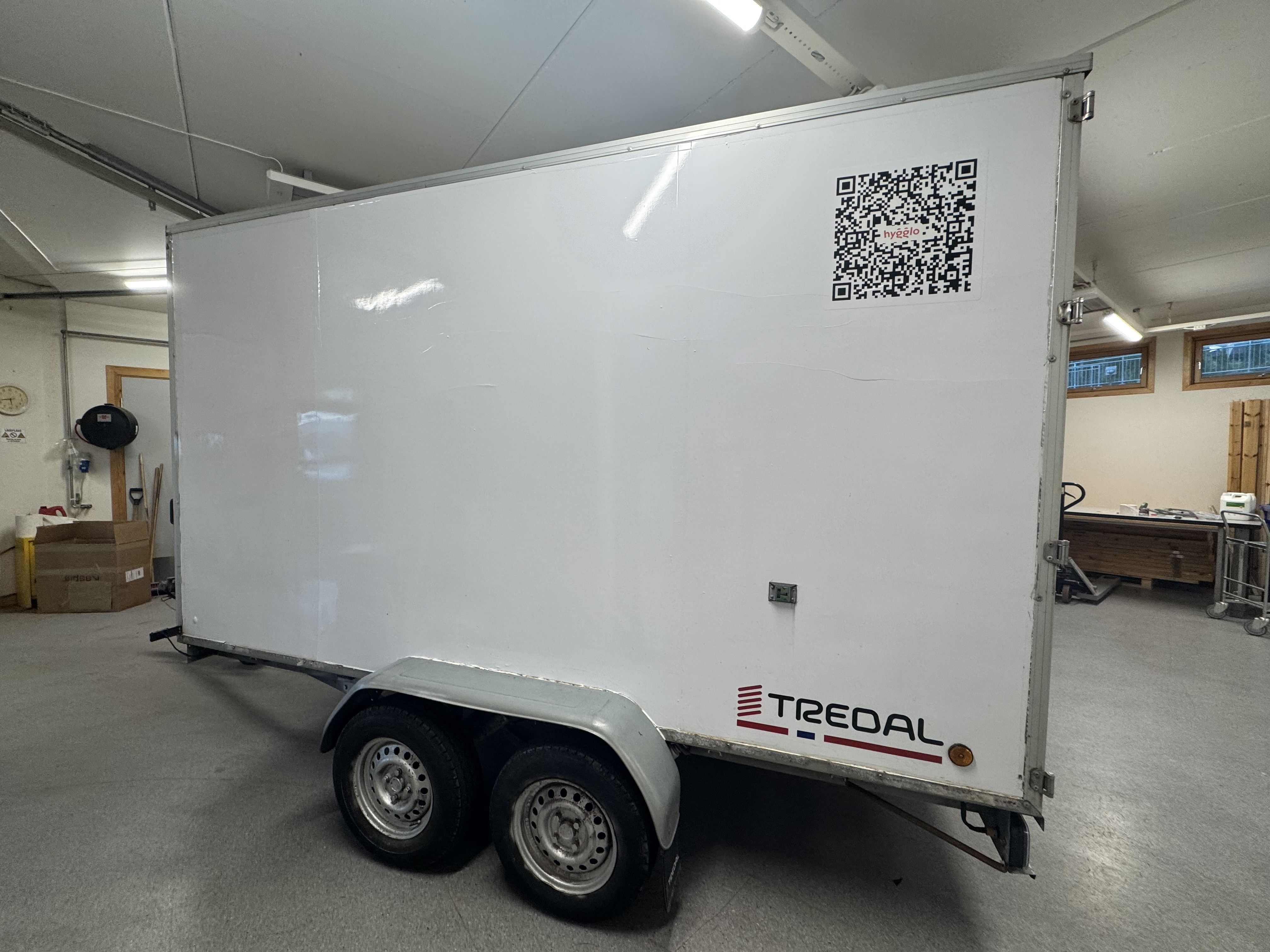 Tredal t-25 | skaphenger | 2500 kg | allsidig henger |