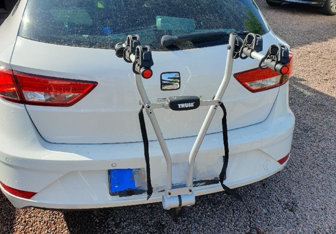 Cykelhållare, thule, 2 cyklar