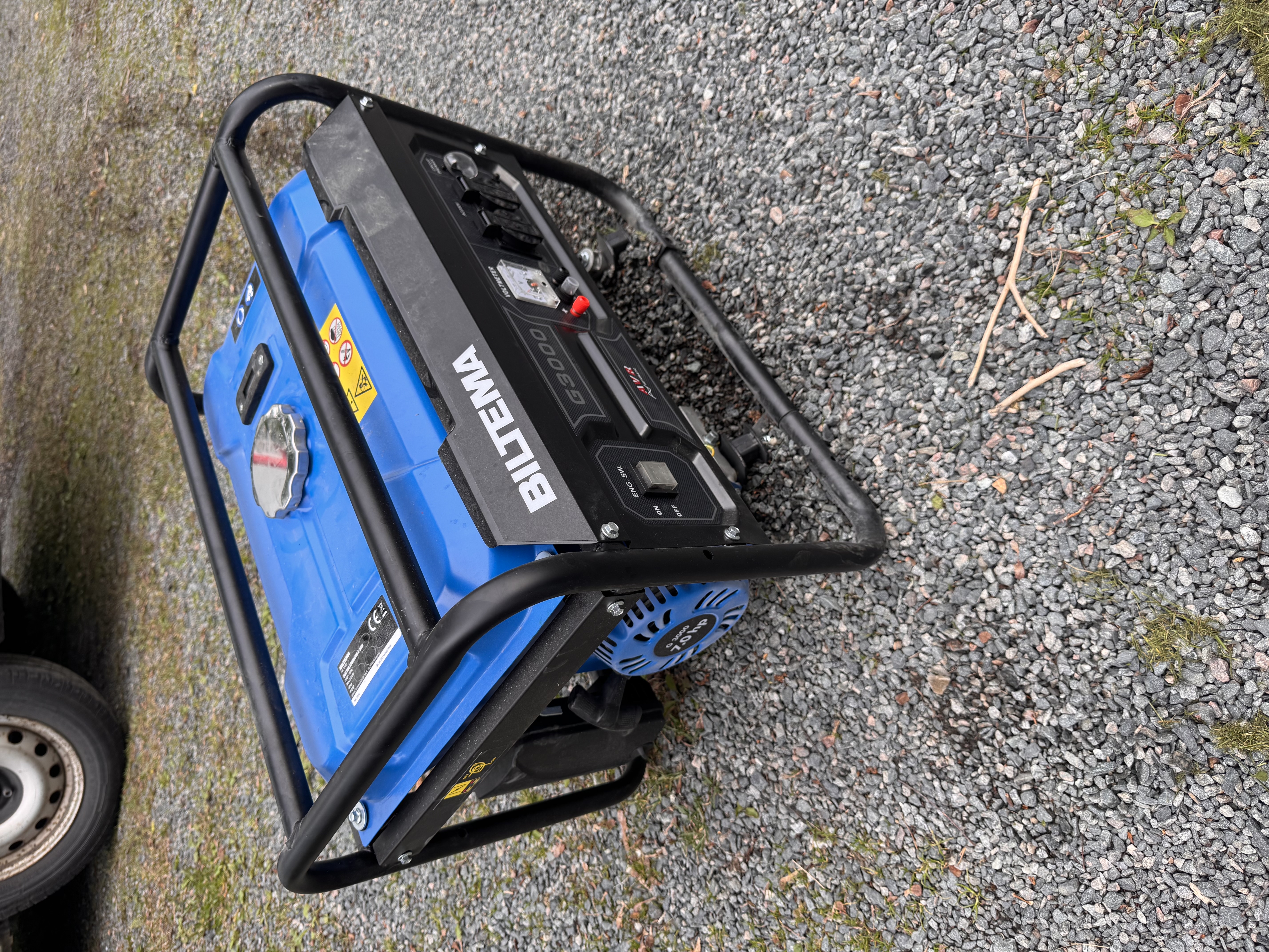 3000w aggregat til utleie