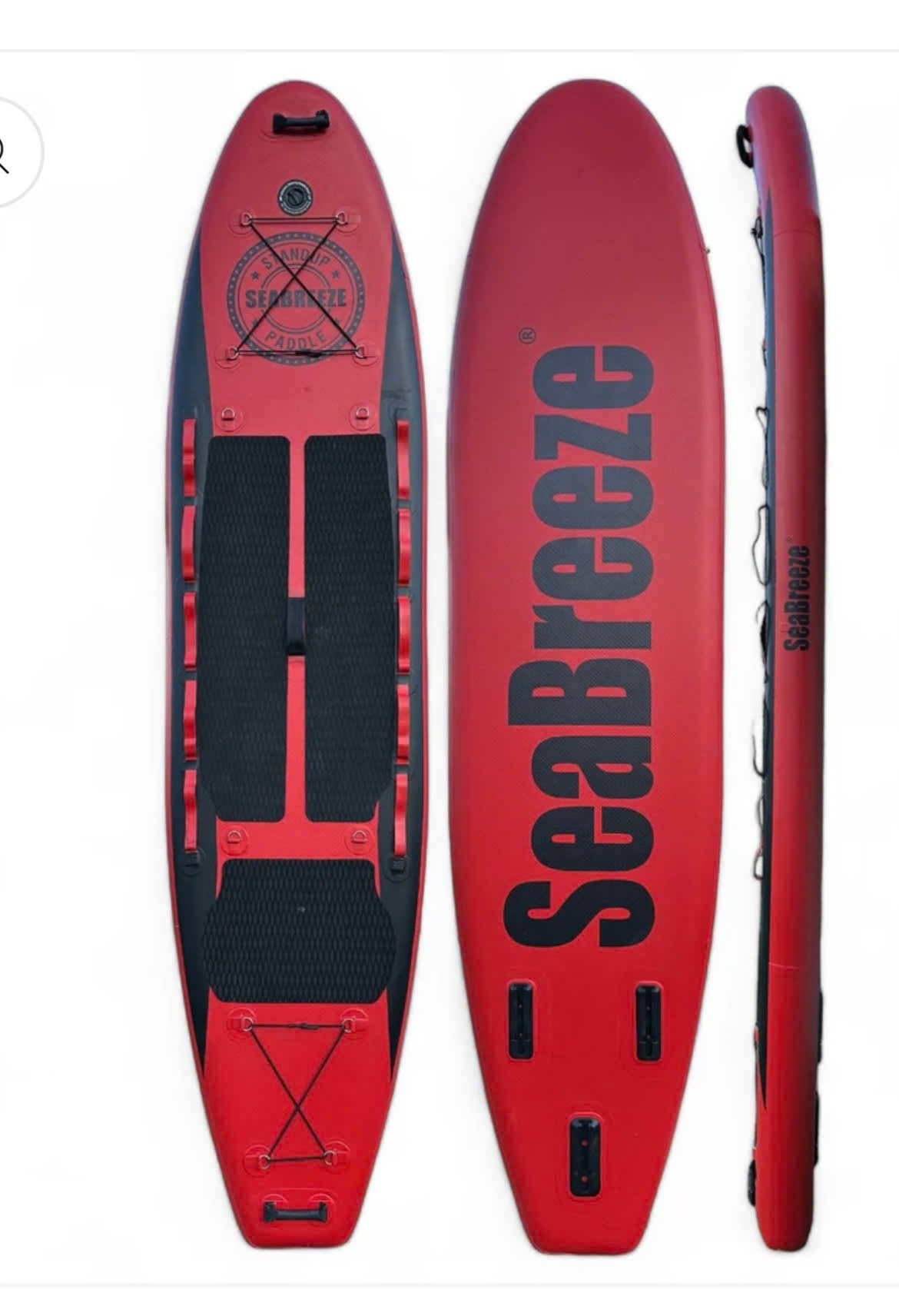 Rødt sup brett 