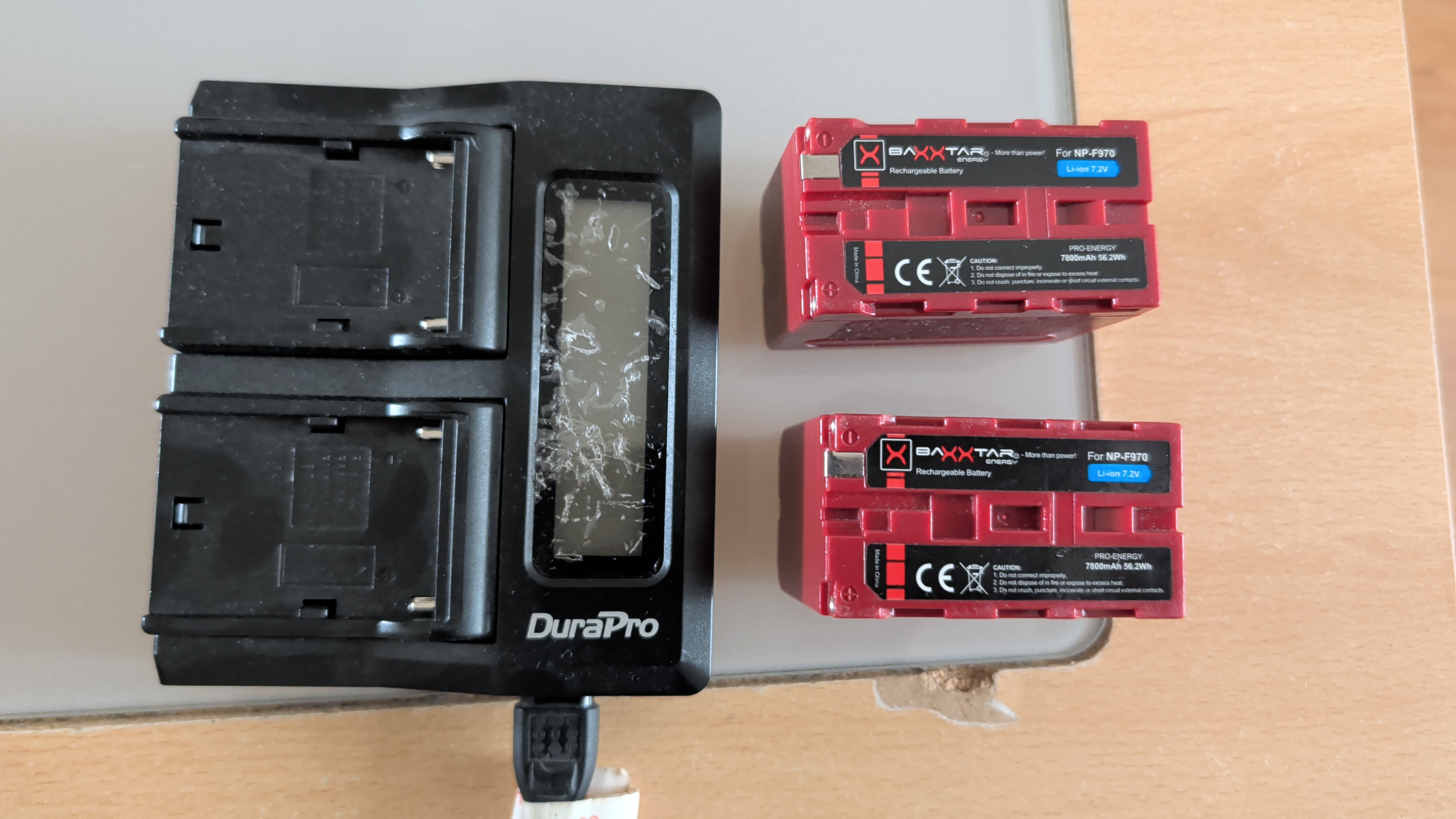 Npf970 batteries and charger
