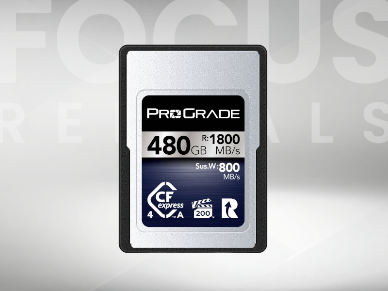 Prograde 480gb cfexpress type a card