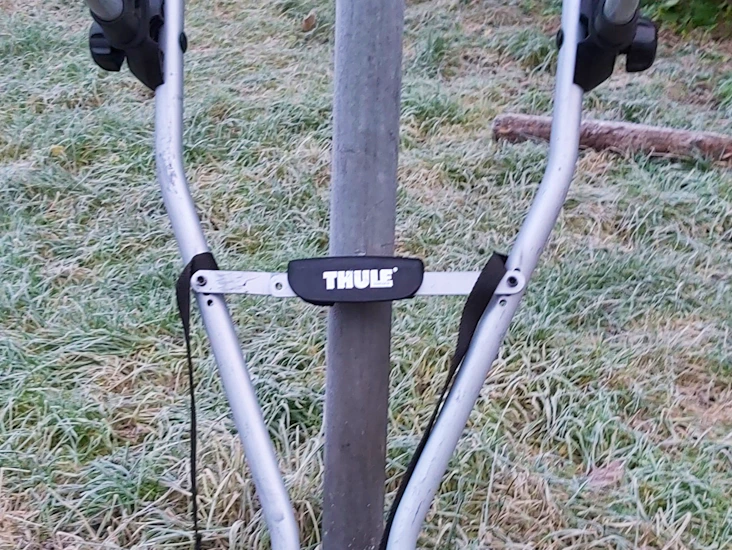 Thule xpress 970- dragkroksmonterad cykelhållare för två cyklar
