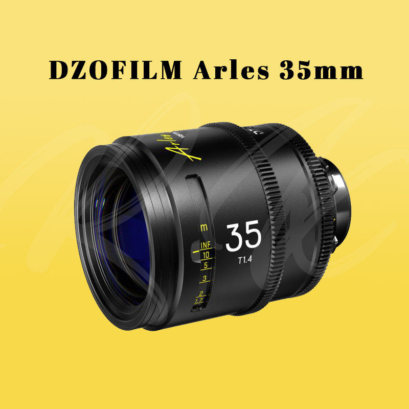 Dzofilm arles 35mm ff/vv prime cine lens