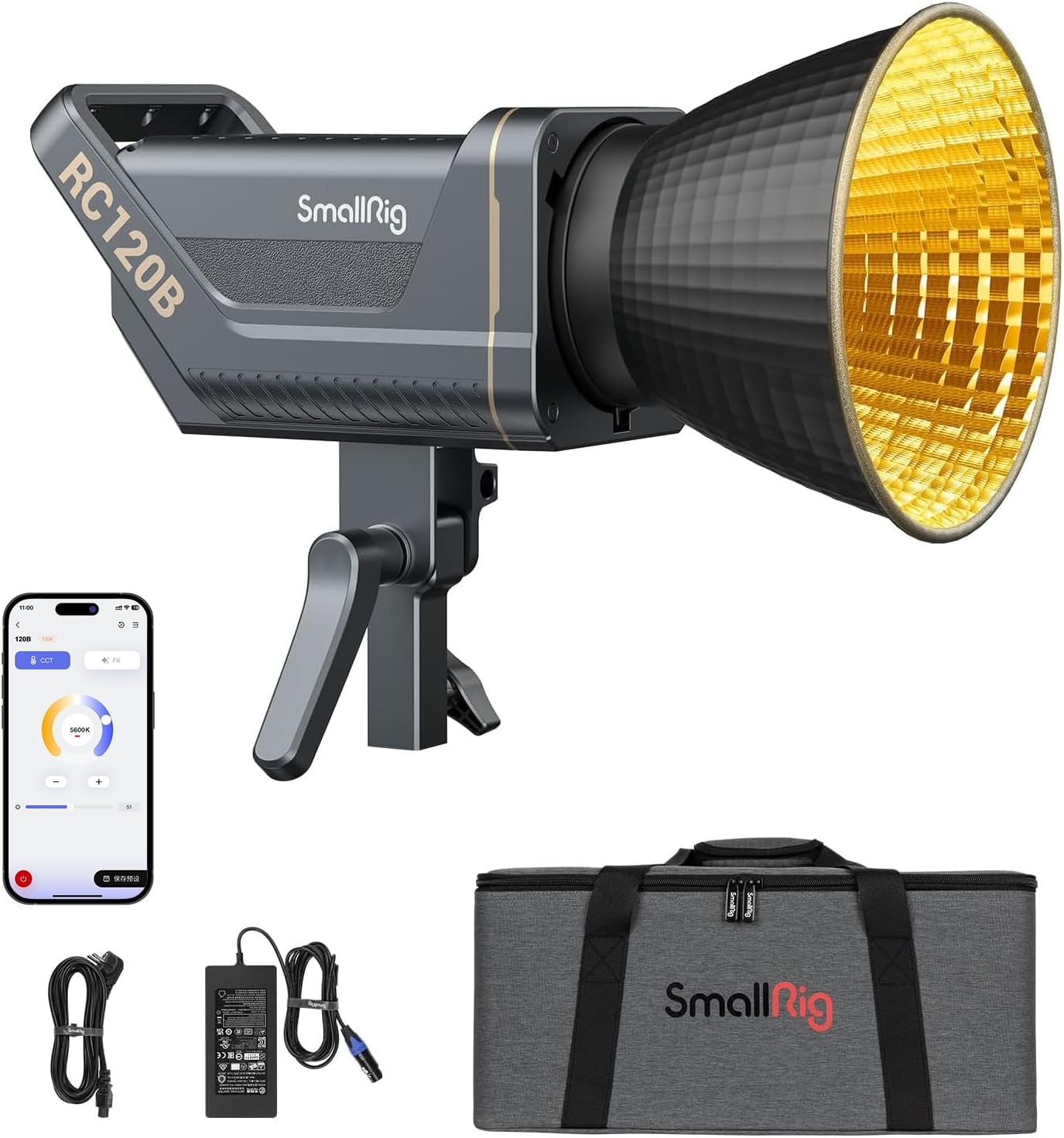 Smallrig rc 120b 120w cob video light