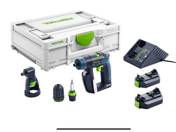 Skruvdragare festool cxs 2,6 set