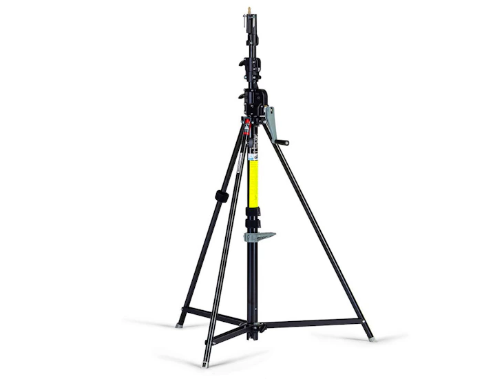 Lighting stand double wind up - manfrotto 087nwb - upto 370cm high!