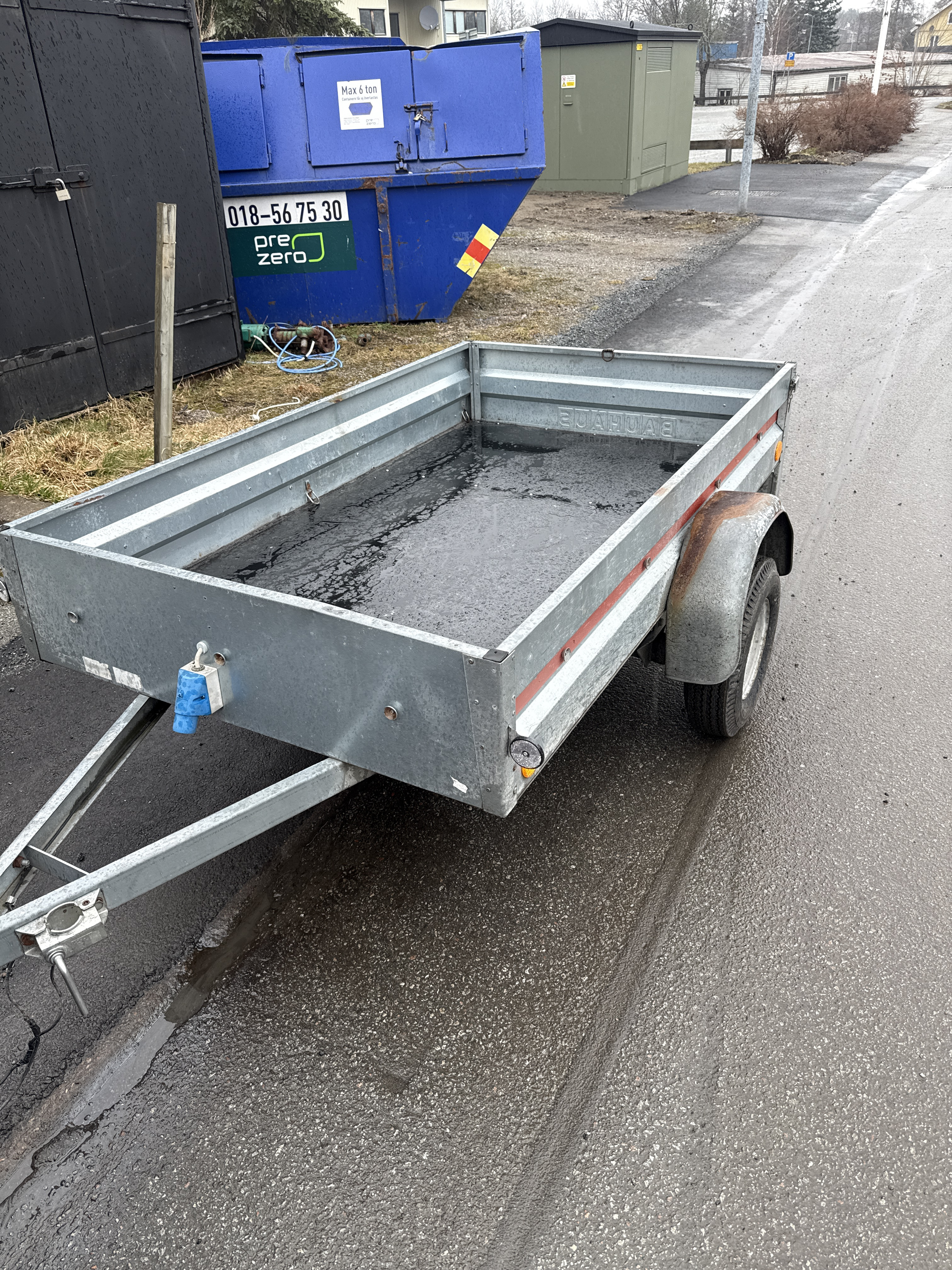 Lättkörd 750kg vagn neptune pratik 