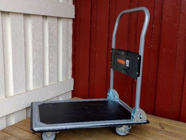 Hoppfällbar transportvagn