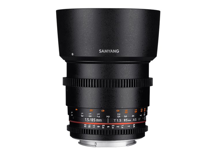 Samyang mf 85mm t1.5 cine lens (e mount)