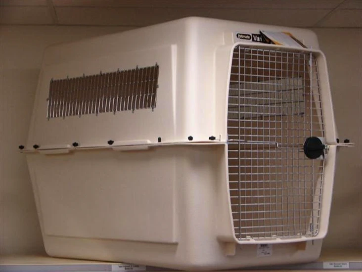 Godkjent hundebur for flyreise. str: xl