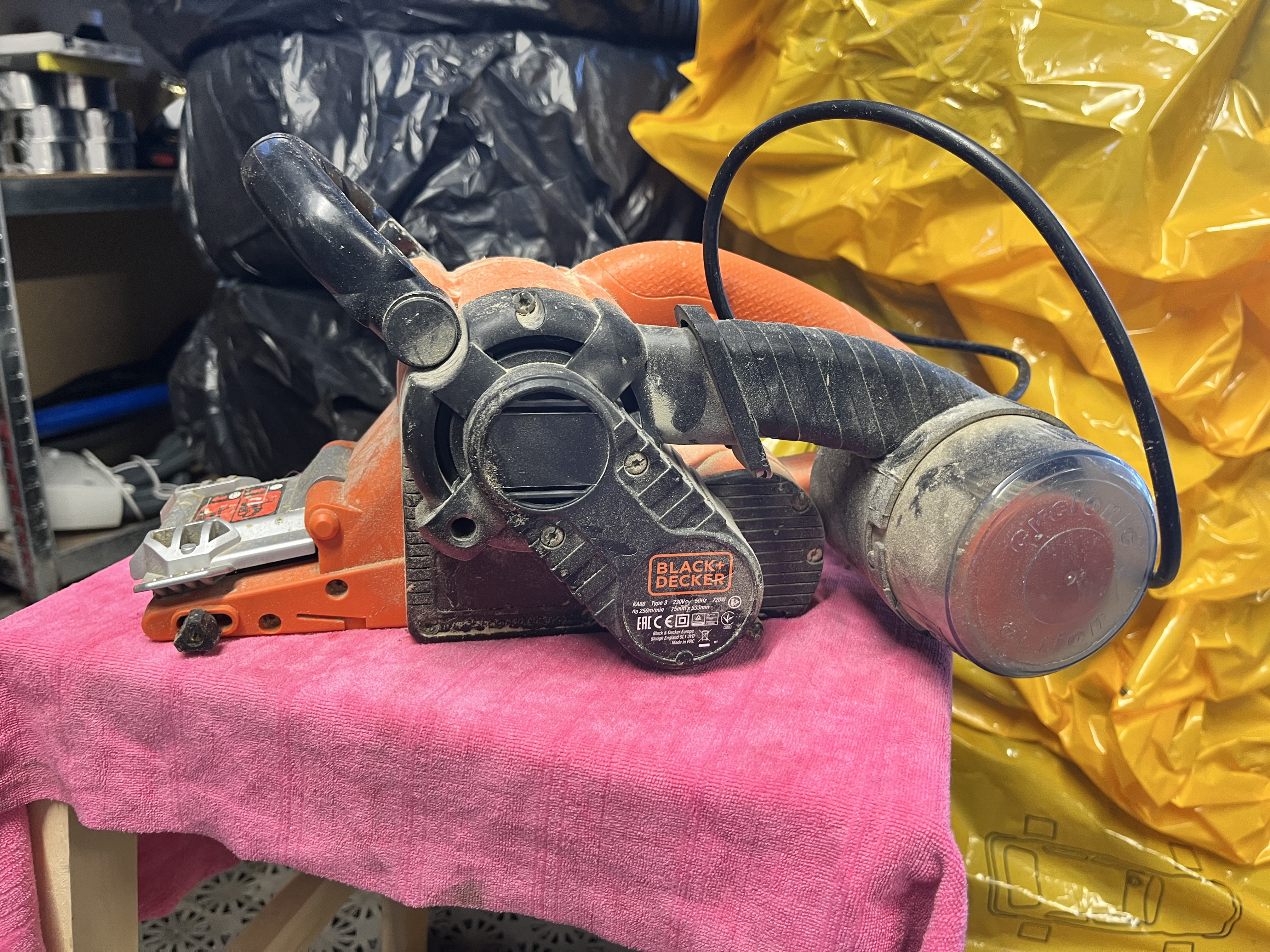 Black & decker båndsliper