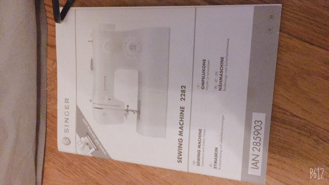 Singer symaskin 2282