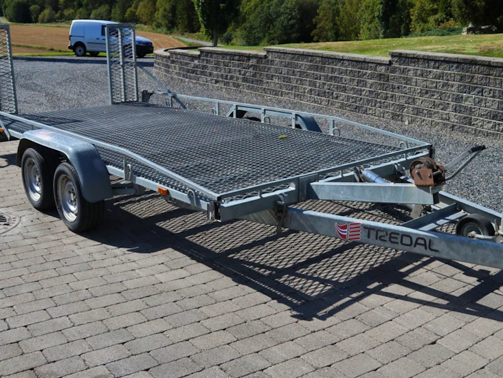 Tredal t-25 bilhenger leies ut