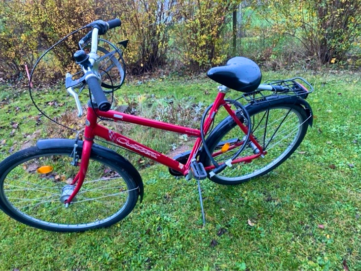 Cresent kvalitet cykel 5 växlar dammodell