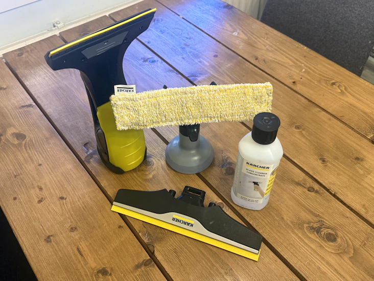Kärcher ikkunapesuri wv 2 + pesuaine