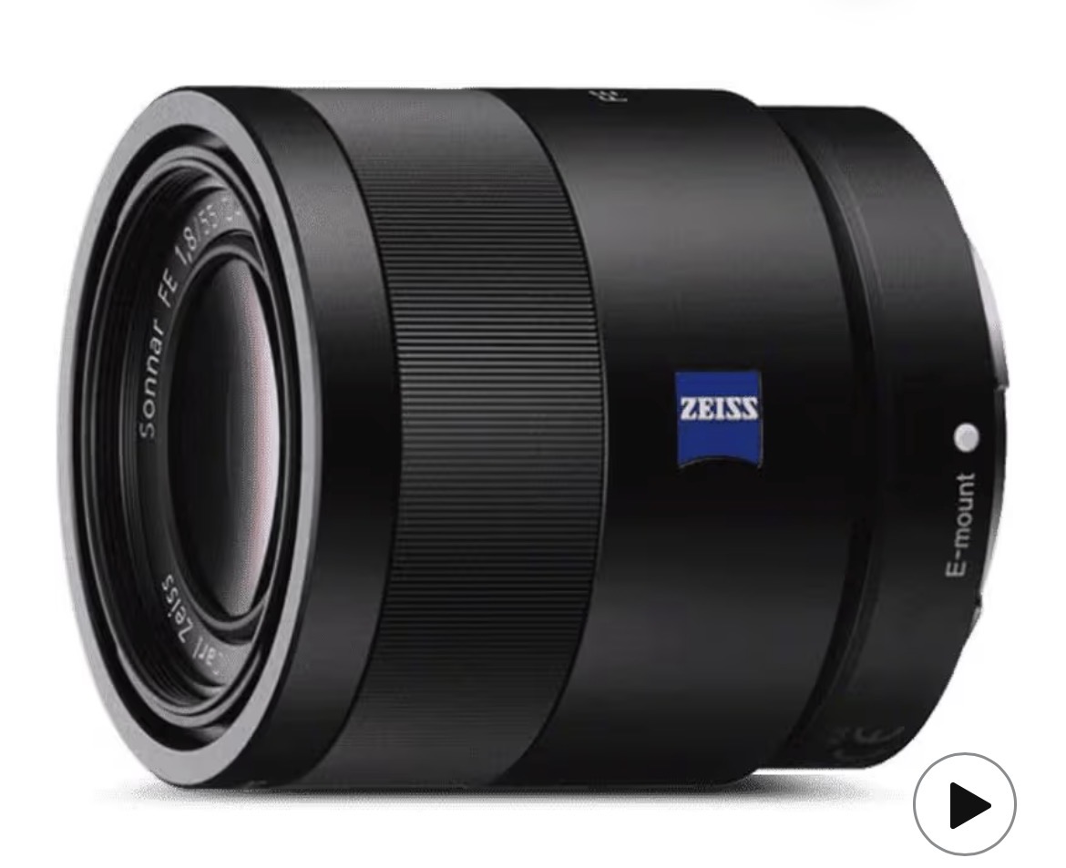 Sony fe 55mm f/1.8 za full-frame prime lens – ideal for portrait, street, and low-light photography