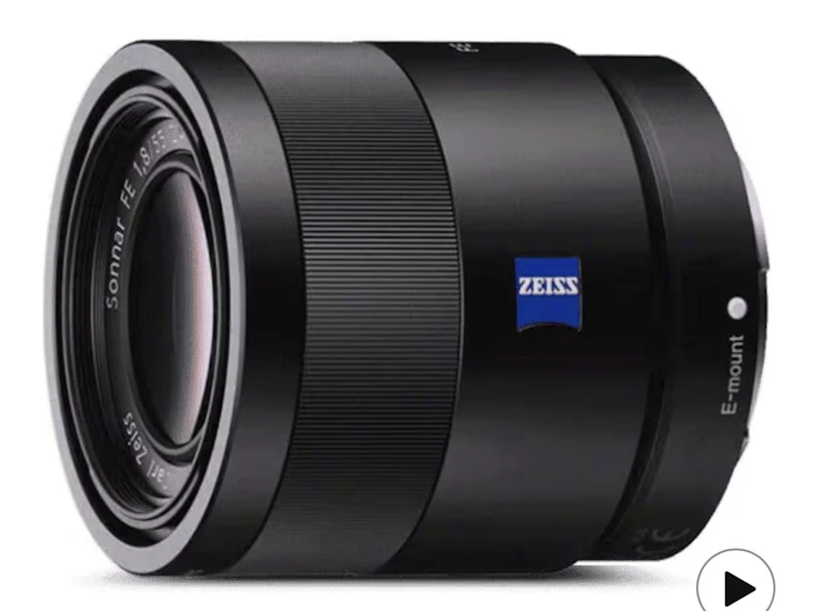 Sony fe 55mm f/1.8 za full-frame prime lens – ideal for portrait, street, and low-light photography
