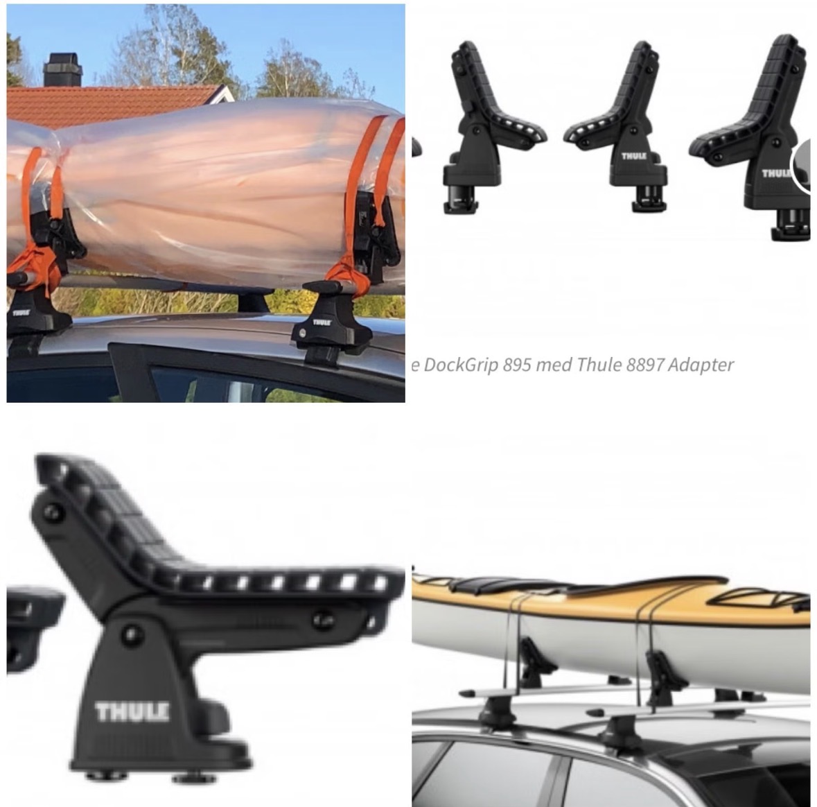 Thule kajakkstativ til wingbar
