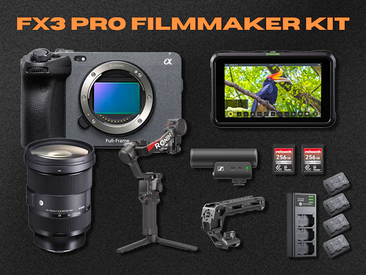 Fx3 pro filmmaker kit – fully loaded