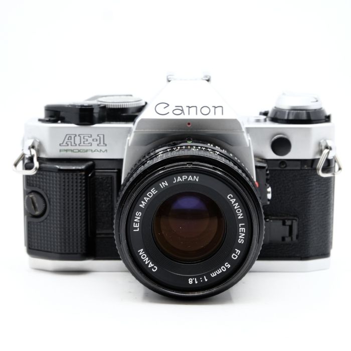 Canon ae-1 35mm slr camera with 50mm f1.8 lens