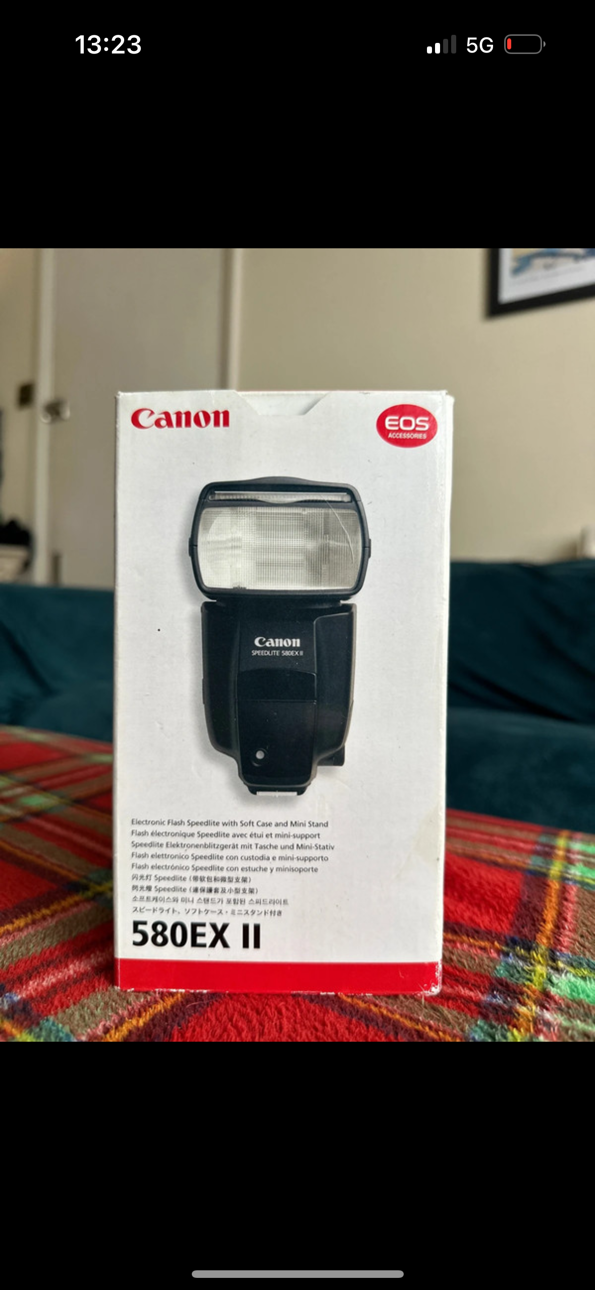 Canon speedlite 580 ex ii