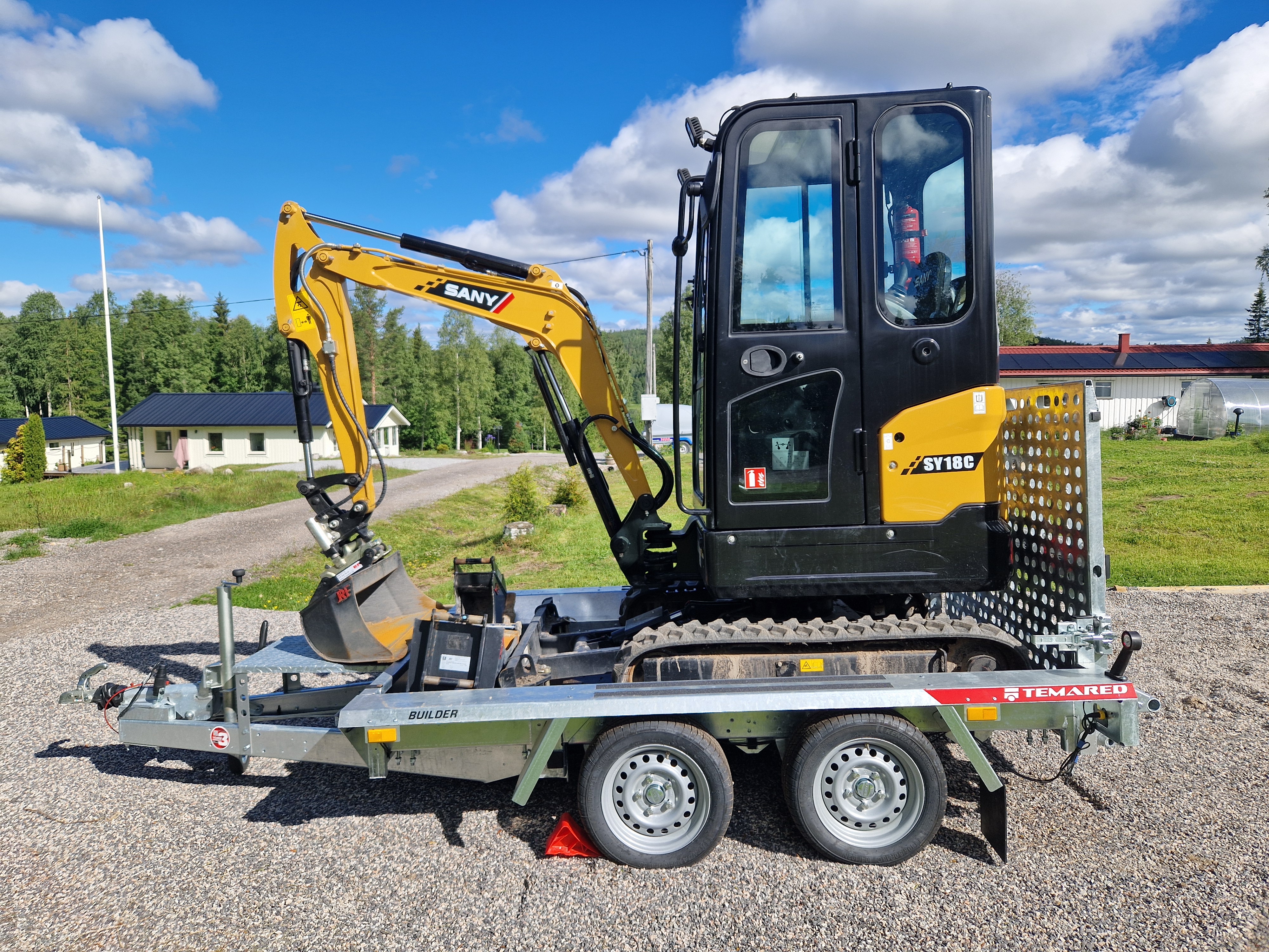 Sany sy 18 c 1,8 t med tilt 2025