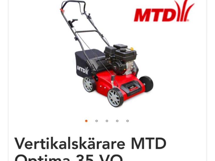 Vertikalskärare / mossrivare mtd