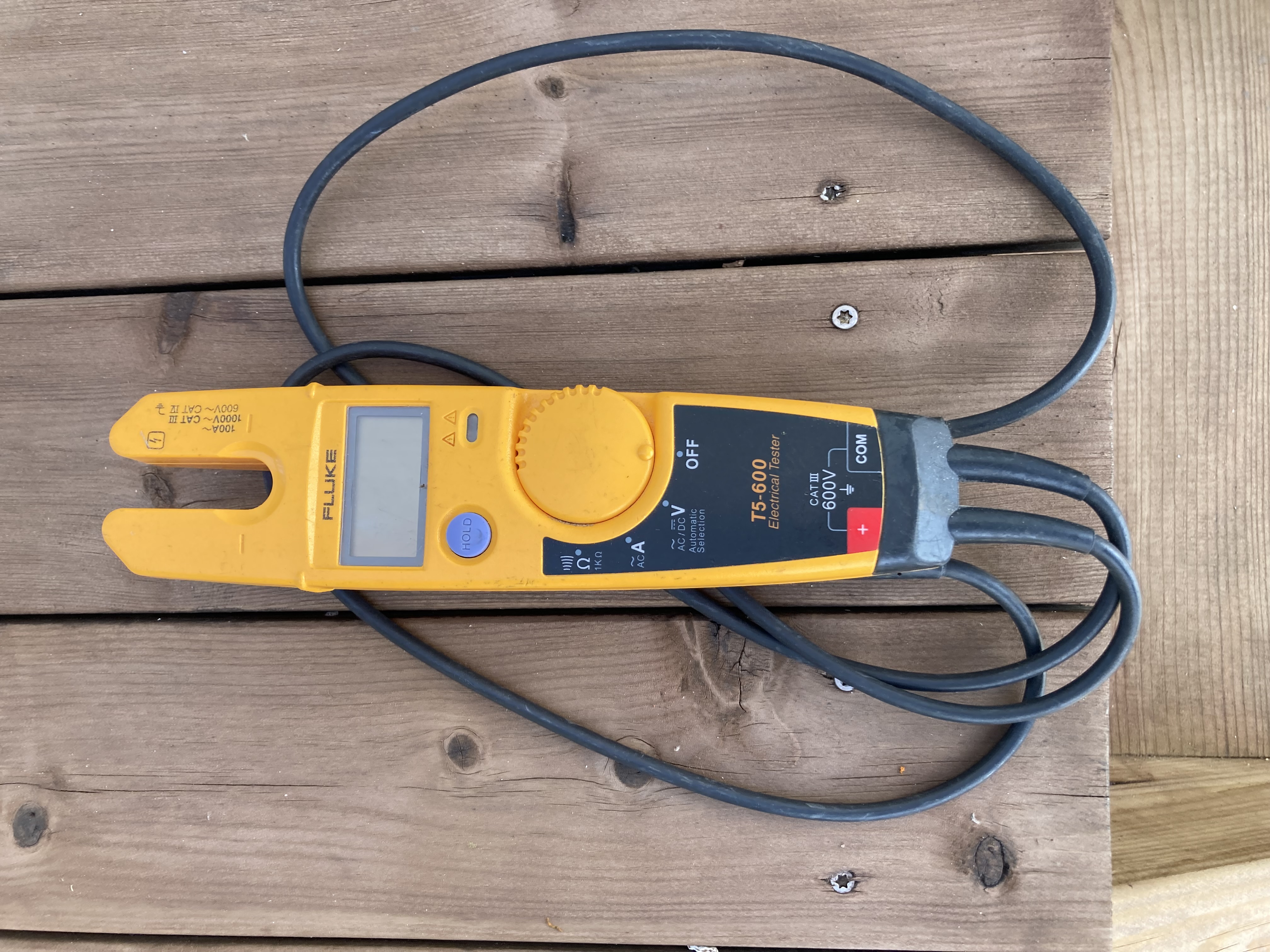 Fluke t5-600 spänningsprovare 600 v