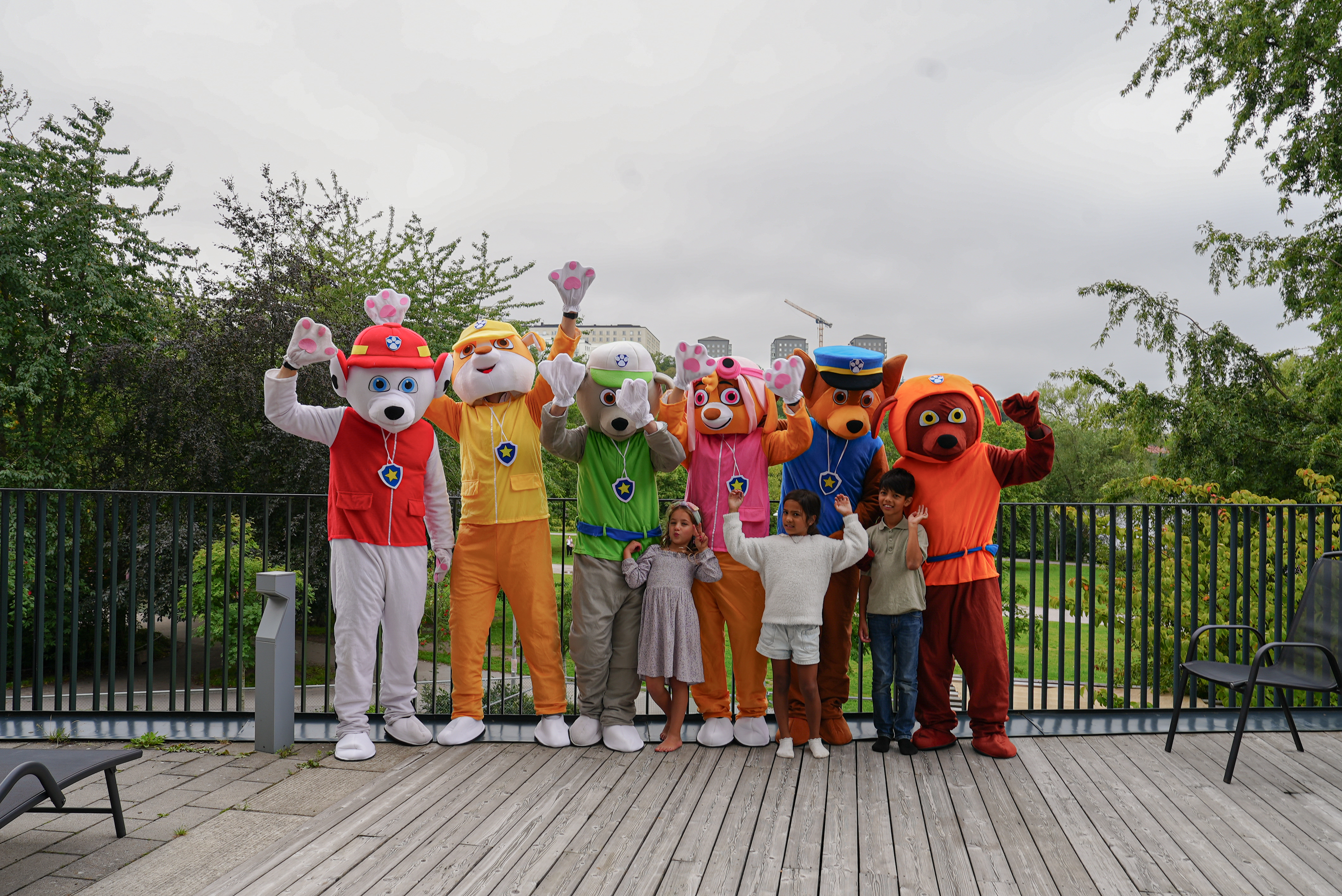 Paw patrol marshall maskeraddräkt 