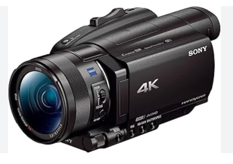 Sony fdr ax700 4k hdr camcorder + night shot vision (video camera)