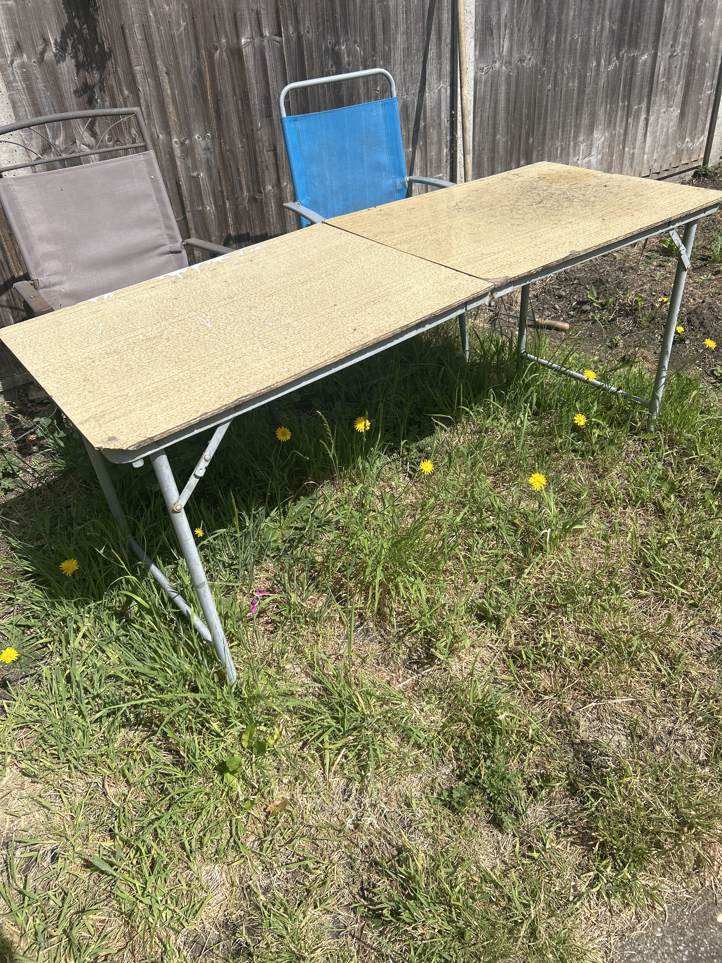 Camping table and chair foldable  