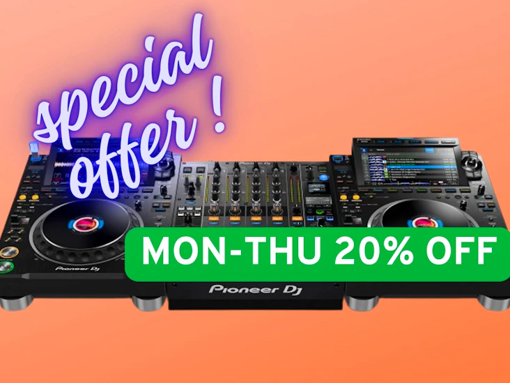 Pioneer cdj-3000 + djm-a9 mixer party audio equipment dj kit special offer