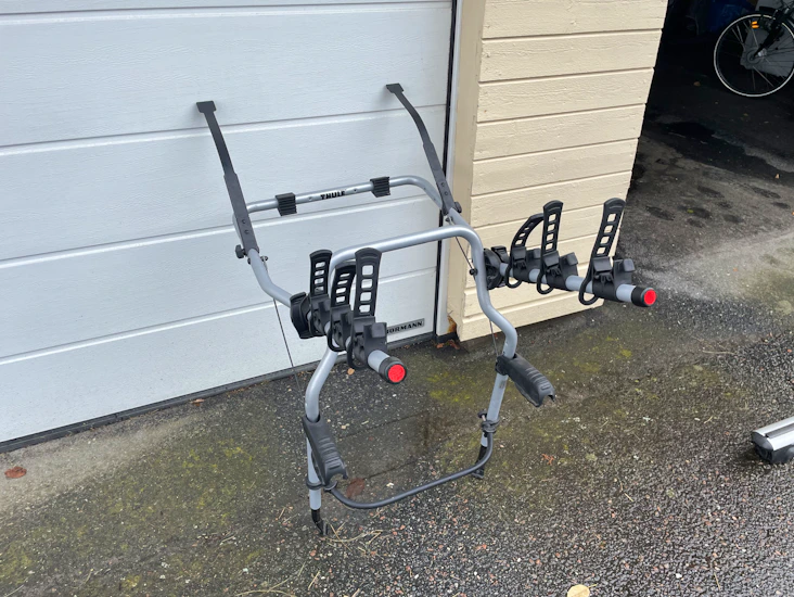Cykelhållare för baklucka thule 9104