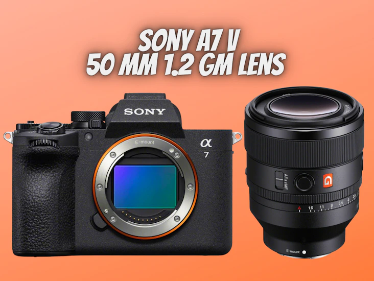 Sony a7 v a75 a7 5 + 50mm f1.2 gm g master lens