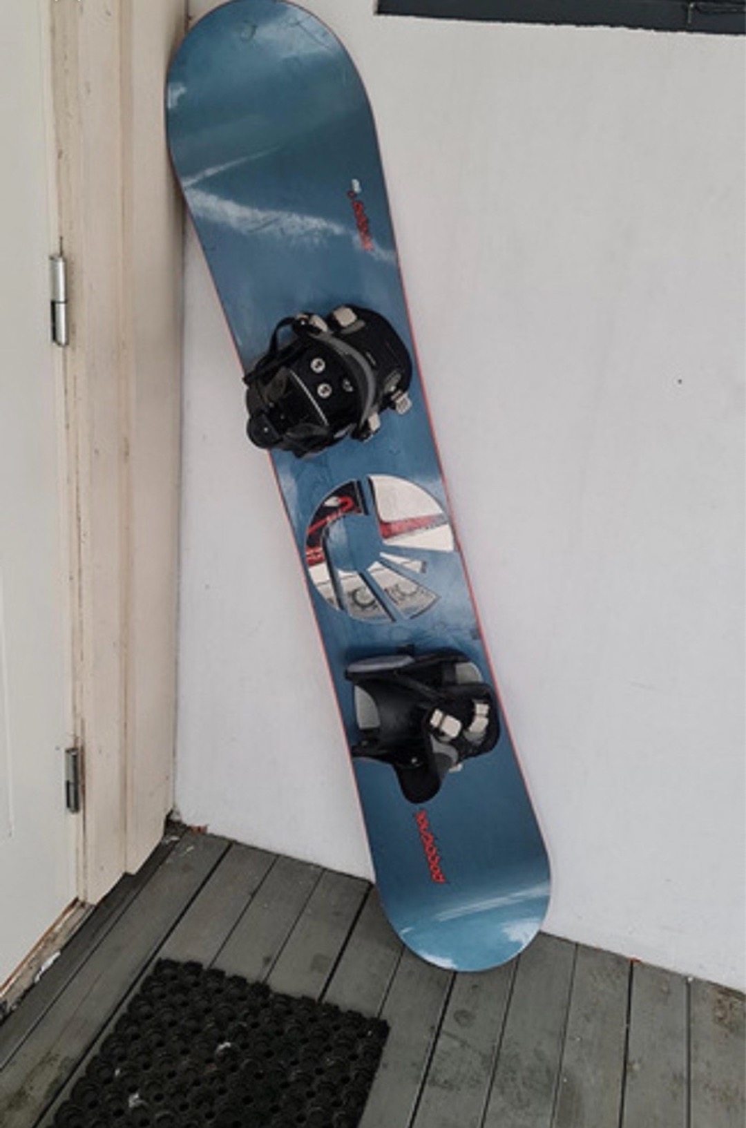 Snowboardpakke med støvler 43