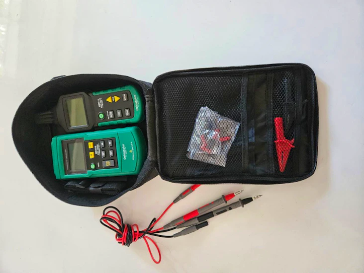 Kabelsökare aktiv + multimeter + returkabel