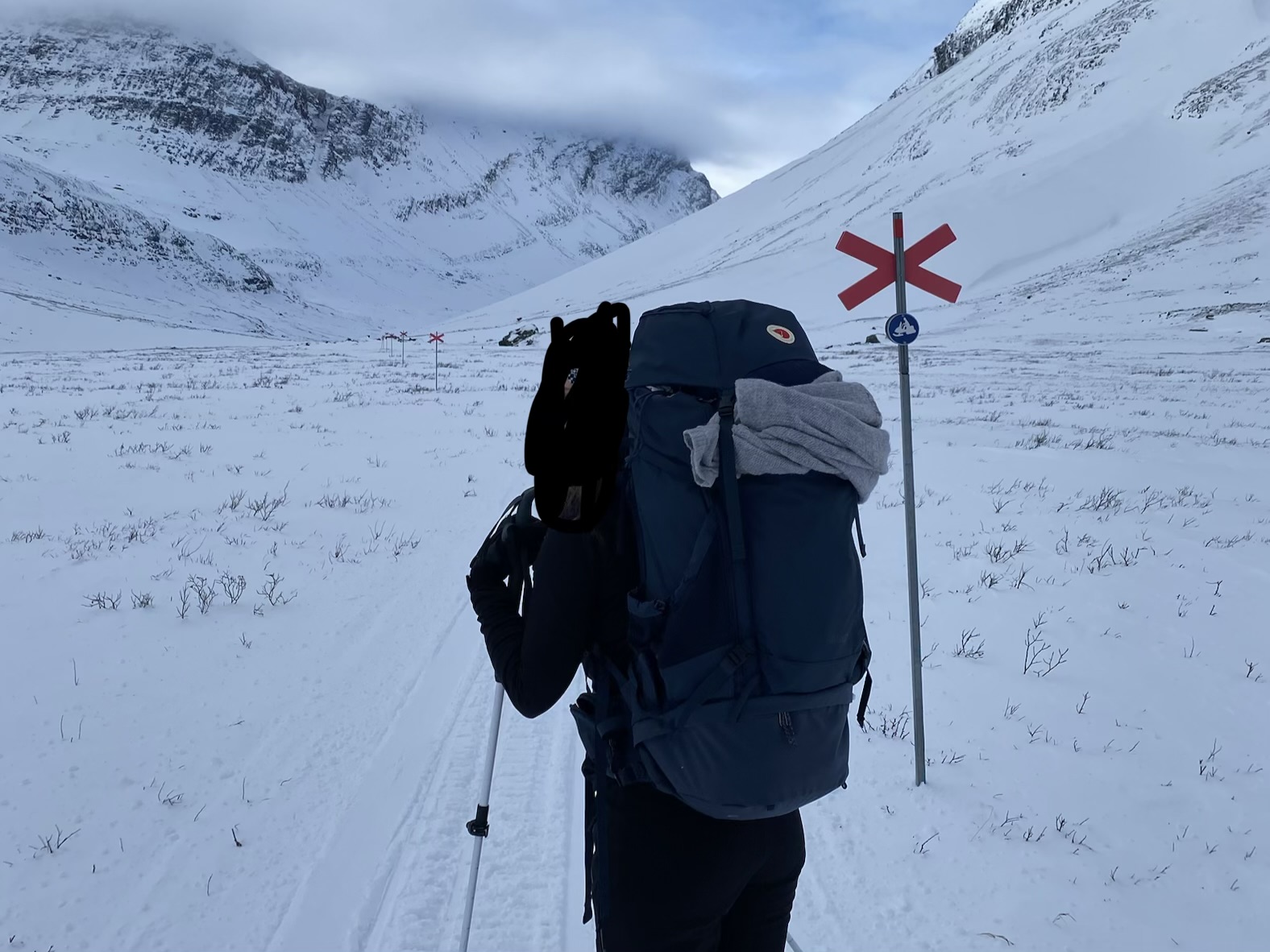 Vandringsryggsäck abisko trek 65l