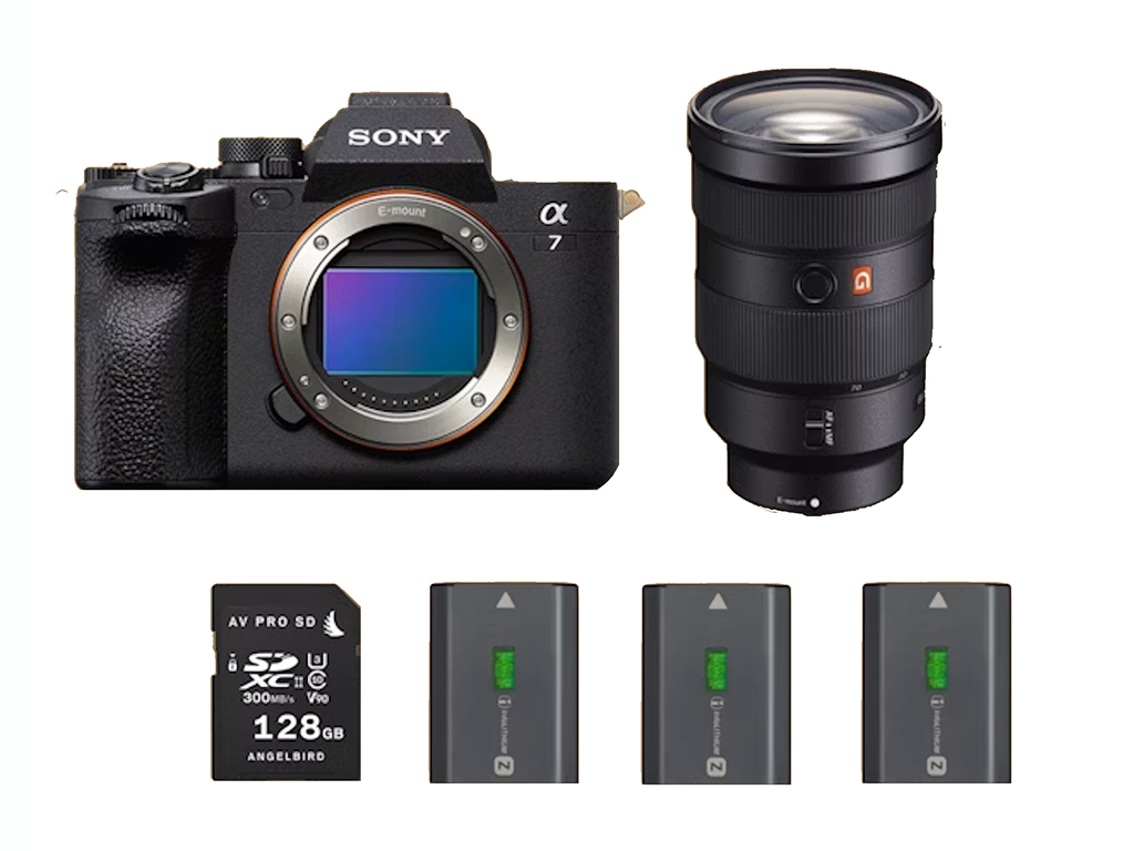 Sony a7 iv + sony 24-70 mm 2.8 g master ii 