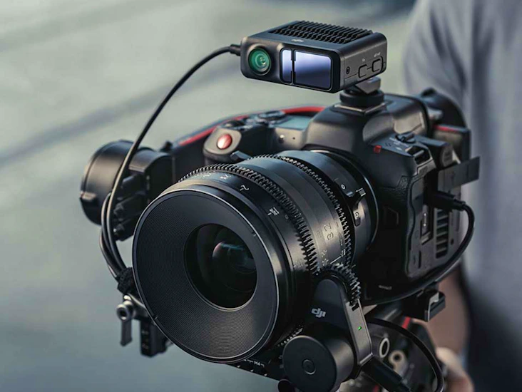 Panasonic lumix s5 ii x cine camera + contax zeiss 35/50/85 f1.4 lens + dji focus pro ai af lidar