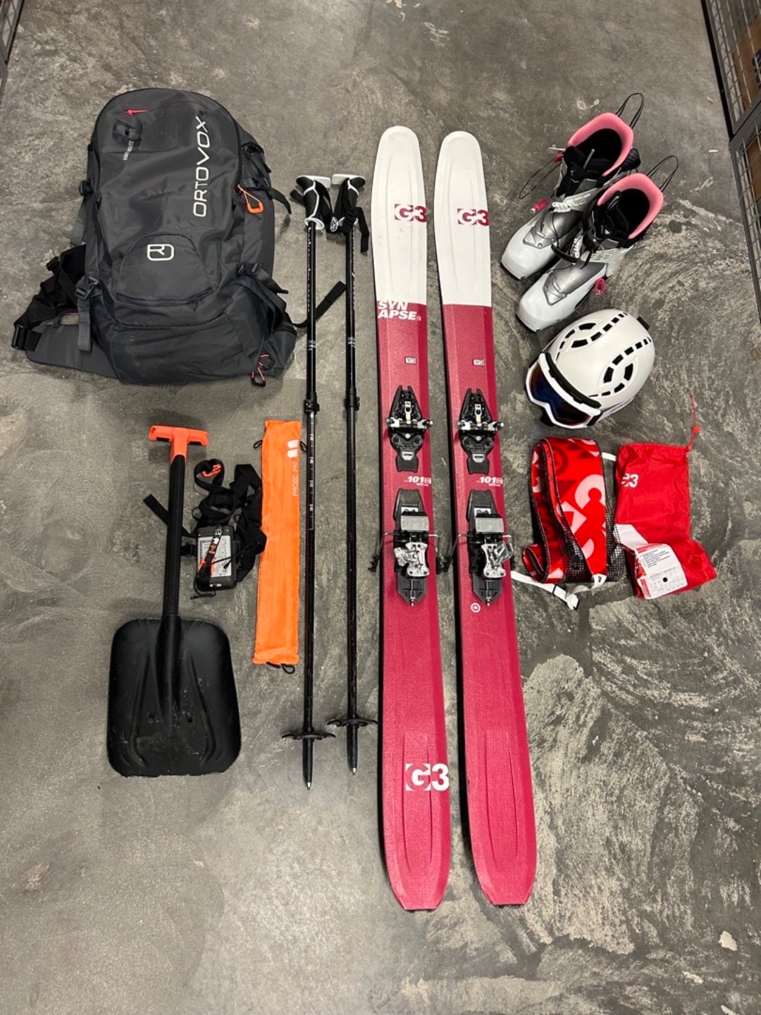 Komplett toppturpakke til leie