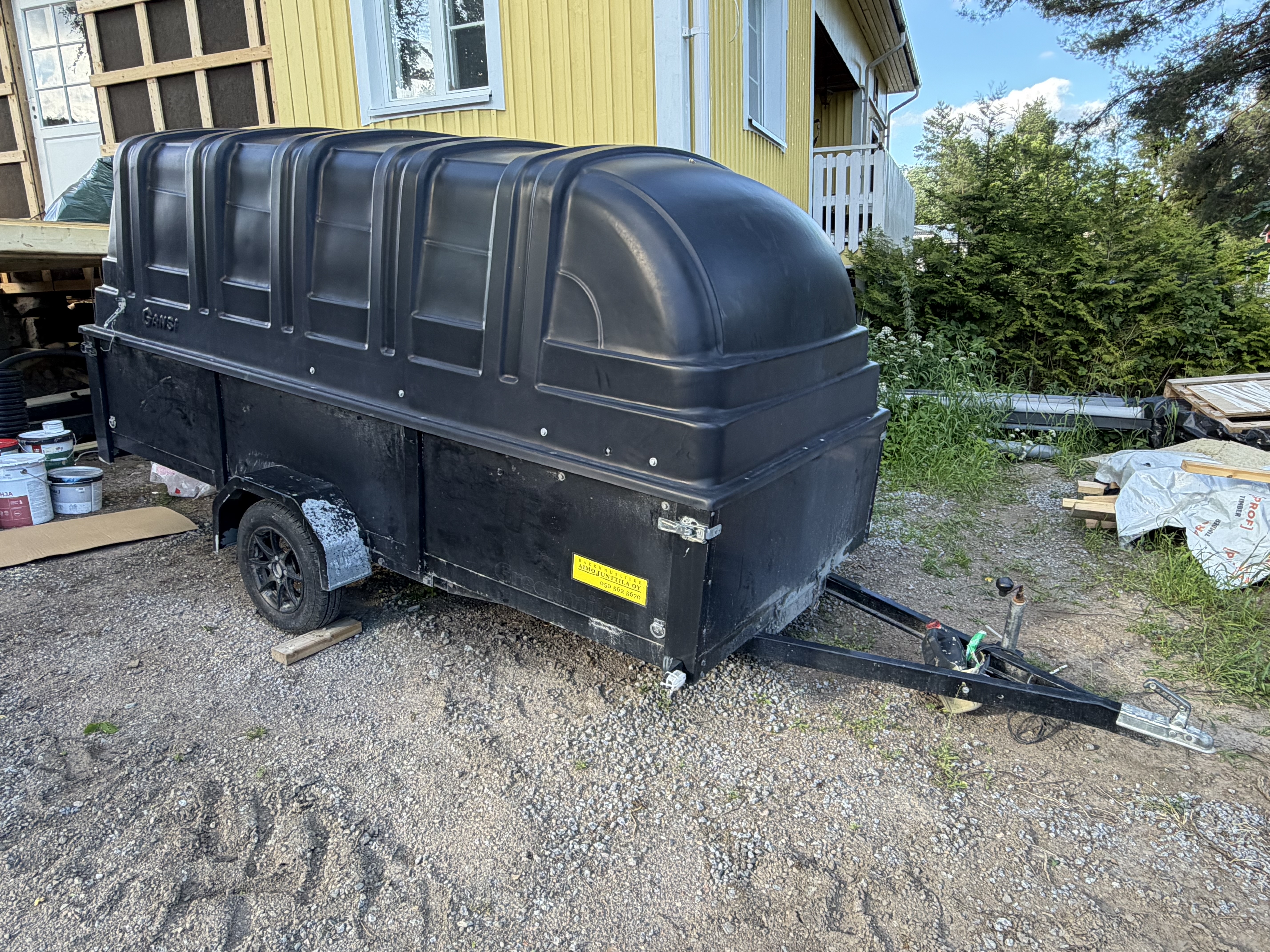 Kuomukärry 1.5 x 3.5 m