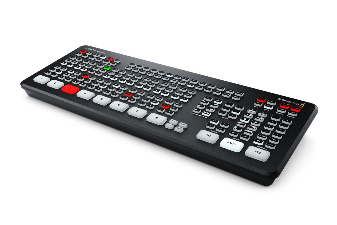 Livesending: blackmagic atem mini extreme