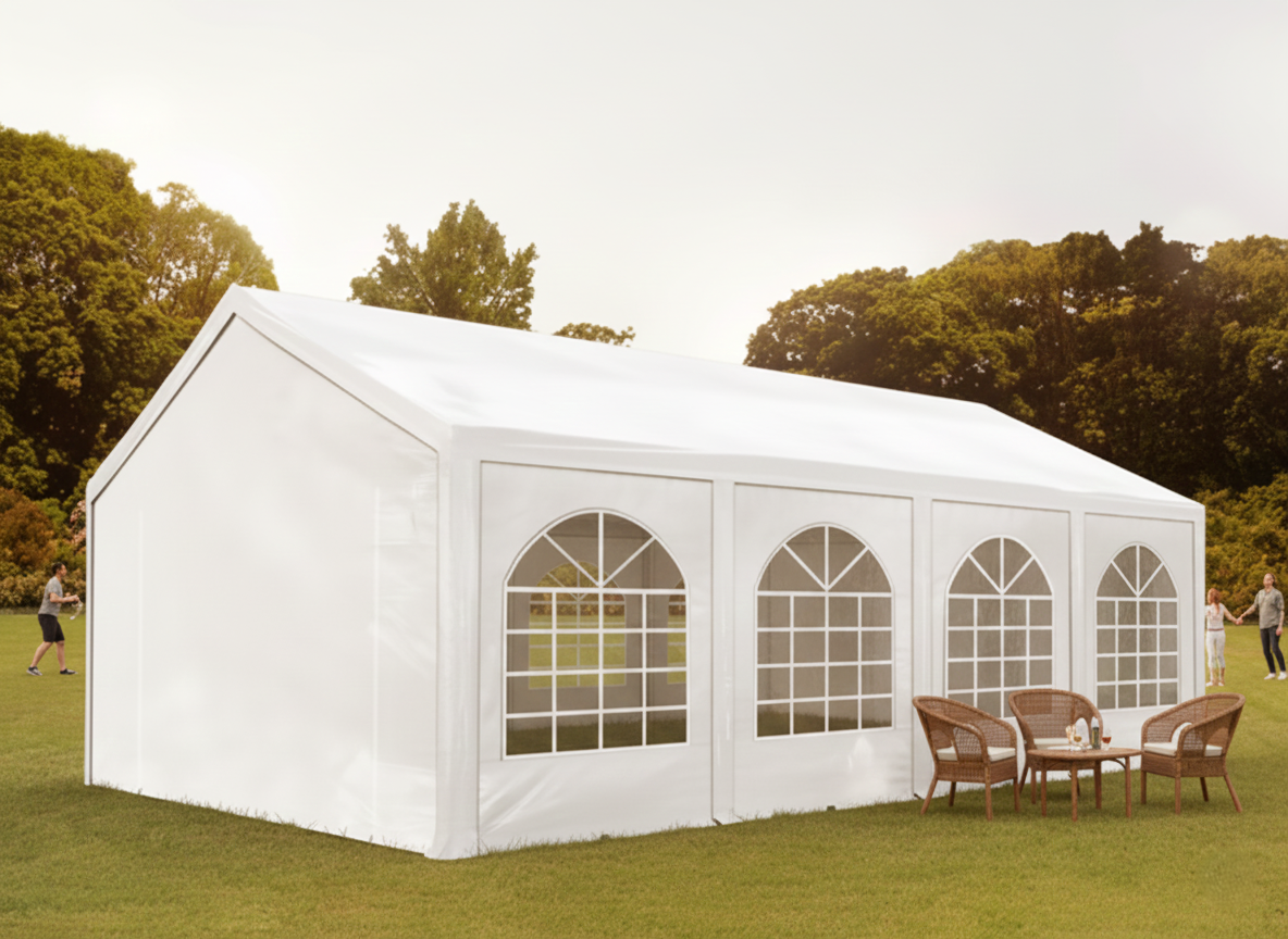 Partytält 4x8m 