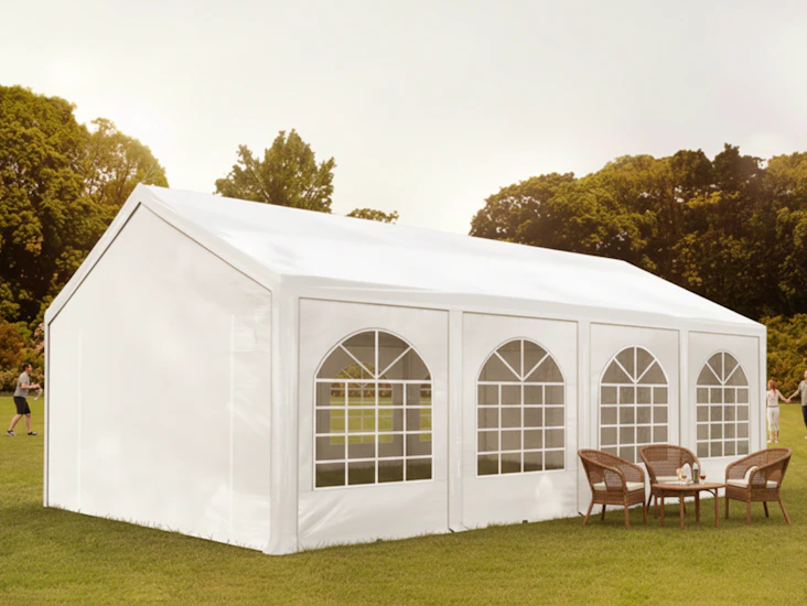 Partytält 4x8m