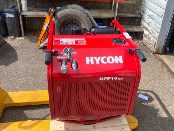 Hydraul aggregat till bergborrmaskin