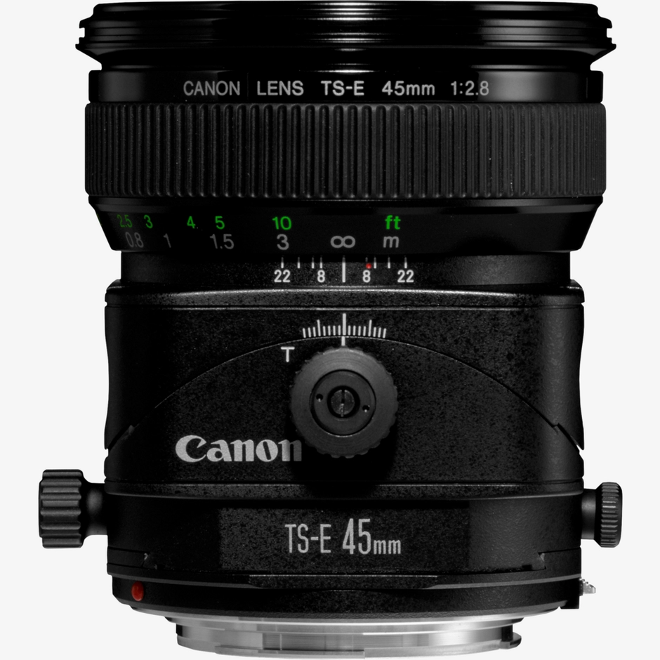 Canon ts-e 45mm f/2.8 tilt-shift