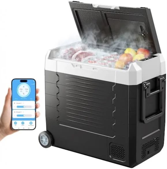 55l kyl + frysbox för resan och hemmet. 