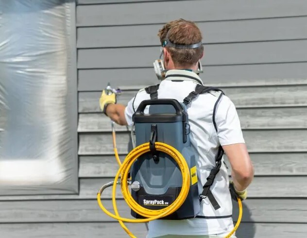 Proff malesprøyte bærbar   (ryggsekk)    -   wagner spraypack 18v